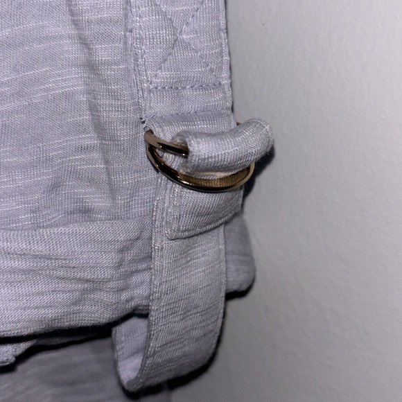 Chicos Top Silver/Lavender Hue Brand New - Picture 6 of 7